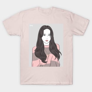 pinky girl T-Shirt